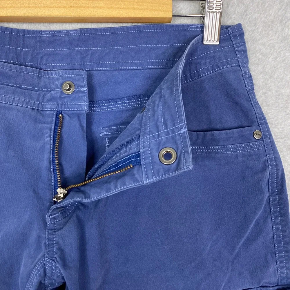 KUHL Shorts Womens 6 Blue Cargo - Picture 2 of 10